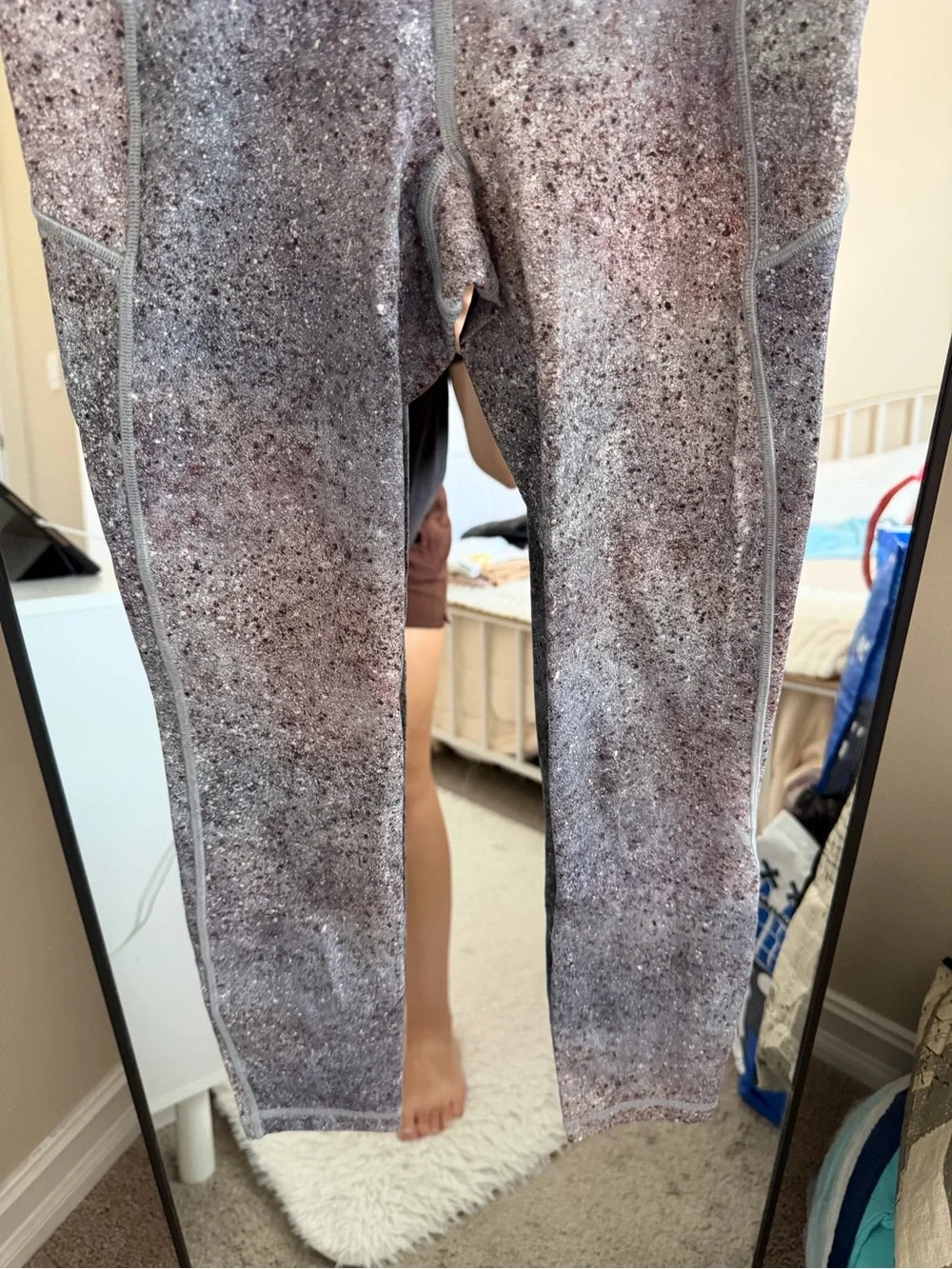lululemon athletica Speckled Heather Gray Leggings
